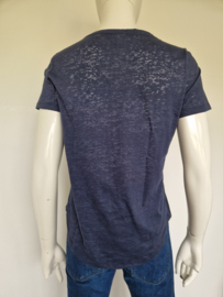Catwalk Junkie t-shirt. Maat M. Blauw/tekst