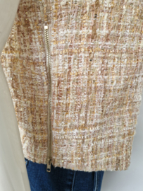 SUMMUM Woman tweed/bouclé gilet |Maat 36 |