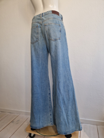 Scotch & Soda jeans met wijde pijpen. Maat 29/32, Blauw.