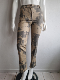 Zerres pantalon. Maat 42. Beige/snakeprint.