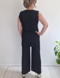 Max Mara set (broek & top) | Maat 40 | Zwart |