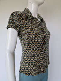 King Louie blouse. Maat M. Print.
