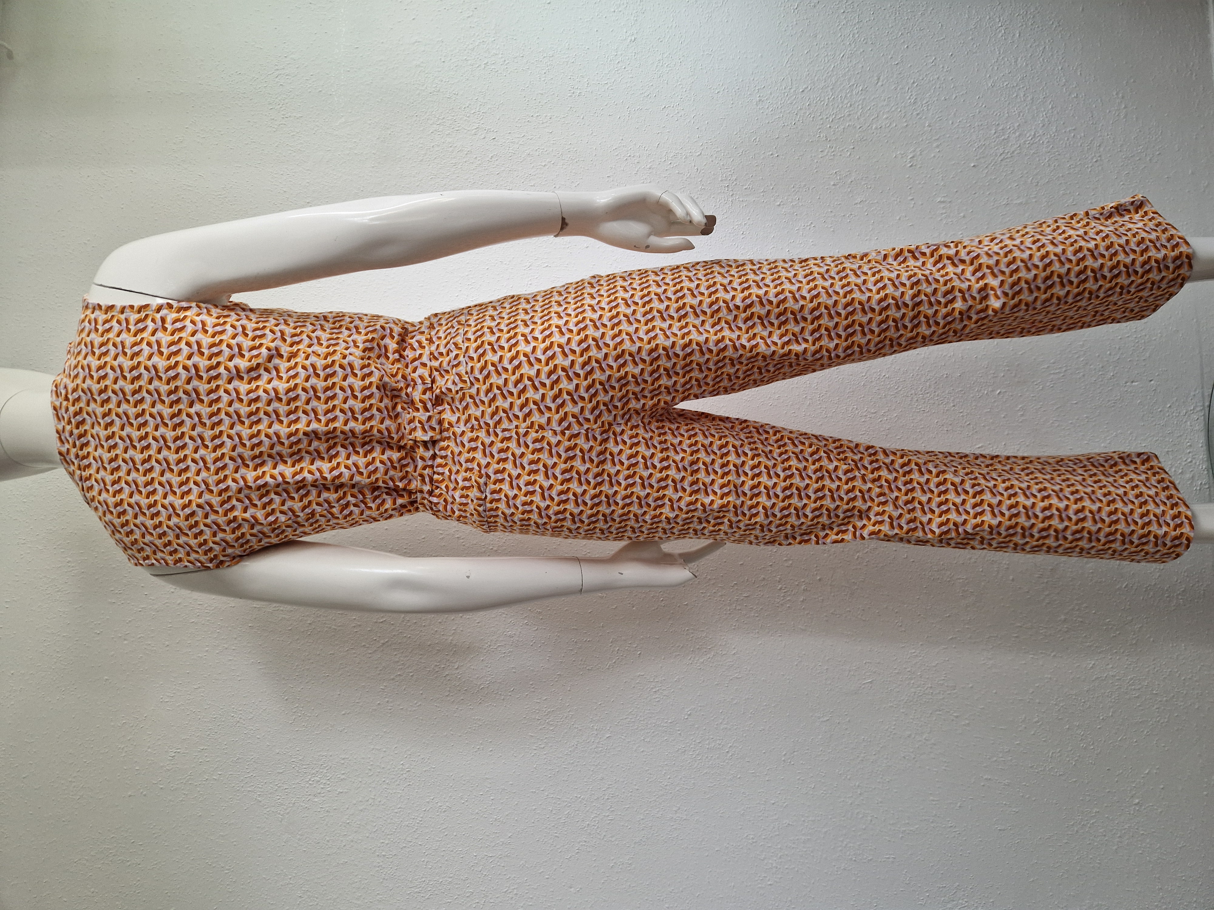 Zilch jumpsuit. Maat S. Origami/lavender.