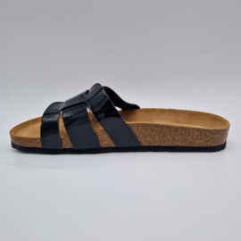 Tamaris slippers. Maat 40, Zwart