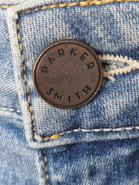Parker Smith straight jeans. Maat 31, Lichtblauw.