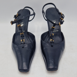 Prada pumps. Maat 36,5. Zwart/leer.