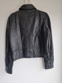 Ibana jasje Jezebell. Maat 38, Zwart/leer.