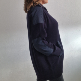 Arket vest. Maat M. Donkerblauw/wol.