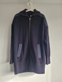 Arket vest. Maat M. Donkerblauw/wol.