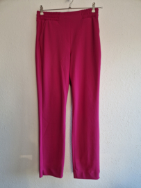 Studio Anneloes travelstof broek fuchsia roze. Maat M