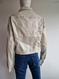 Red Button jasje. Maat L. Sparkle Pearl/ coating