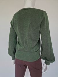 King Louie pullover. Maat L. Groen/lurex.