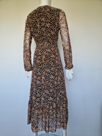 Fabienne Chapot overslagjurk. Maat S. Bloemenprint