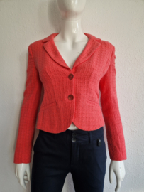 Armani Jeans blazer. Maar 34. Roze.