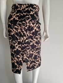 Sportmax Code rok. Maat 42/44, Zachtroze/zwart/print.