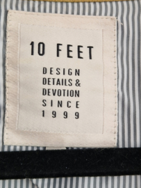 10 FEET linnen Blazer. Maat M. Okergeel.