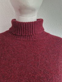 Falke coltrui. Maat 40, Bordeaux/wolblend.