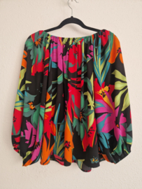 Joseph Ribkoff blouse | Maat 40 | Tropische bloemenprint |