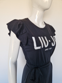 Liu Jo midi jurk. Maat XS. Zwart