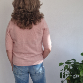 Studio Anneloes trui | Maat XL | Poederroze | Wol |