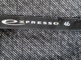 Expresso blouse. Maat 46, Grijs/travelstof