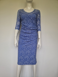 Marc Cain Kanten Jurk N2 /34/ 36 Lichtblauw