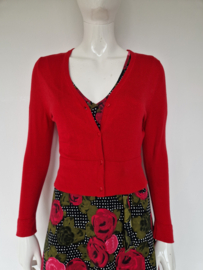 Zilch vestje. Maat S. Rood/ sojabonen