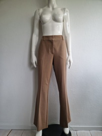 Five Units krijtstreep pantalon Clara. Maat 30,Lichtbruin.