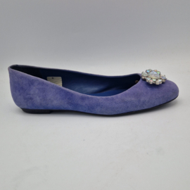 Primafila ballerina's. Maat 41. Lavendel/suède