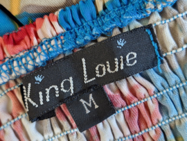 King Louie jumpsuit | Maat M | Blauw/print |