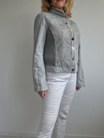 Elisa Cavaletti jasje. Maat 40, Grijs/goud