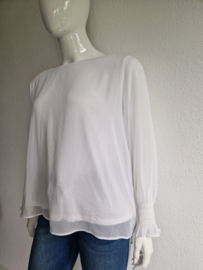 Heine blouse top. Maat 48. Wit.