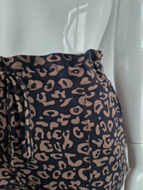 Mi Piace pantalon. Maat XXL. Zwart/bruin.