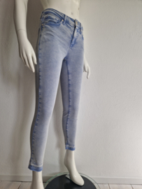 Opus skinny Elma. Maat 36, Lichtblauw.