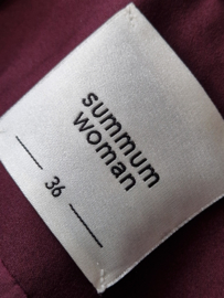 Summum blazer. Maat 36, Wijnrood