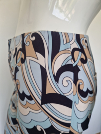 Cambio pantalon. Maat 40, Lichtblauw/print.