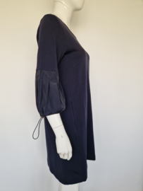 Margittes jurk. Maat 40, Nachtblauw.