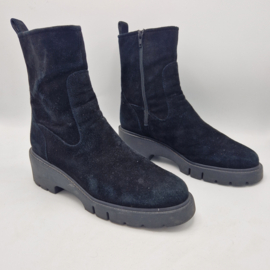 Unisa Jofo boots. Maat 41, Zwart/ suède.