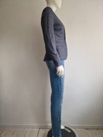 Purdey blazer. Maat 36. Jeanslook/blauw.