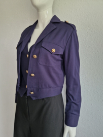 Gaudi Jeans set. Maat L. Marineblauw.