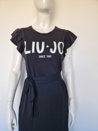 Liu Jo midi jurk. Maat XS. Zwart
