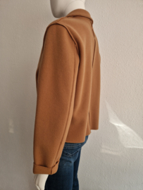 Xandres blazer Borris. Maat 40, Camel.