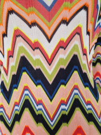 Marc Cain kleurrijke zigzag tuniek/jurk. Maat N3