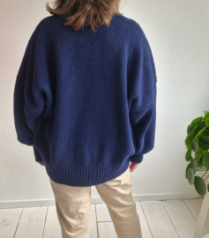 Babaa coltrui no 17, Maat AS. Nachtblauw/wol.