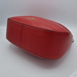 Kate Spade schoudertas Lola. Rood/leer.