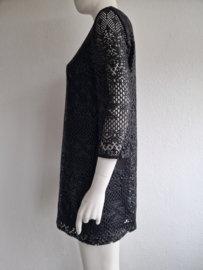 Ana Alcazar tuniek. Maat 40. Zwart/kant.