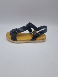 Pazolini sandalen. Maat 37, Zwart/lakleer.