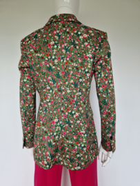Marc Cain Blazer met bloemendessin – maat N2