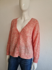 Artlove vest. Maat M. Roze gemêleerd/ wolmix.