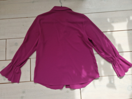 Erfo blouse. Maat 40, Fuchsia.